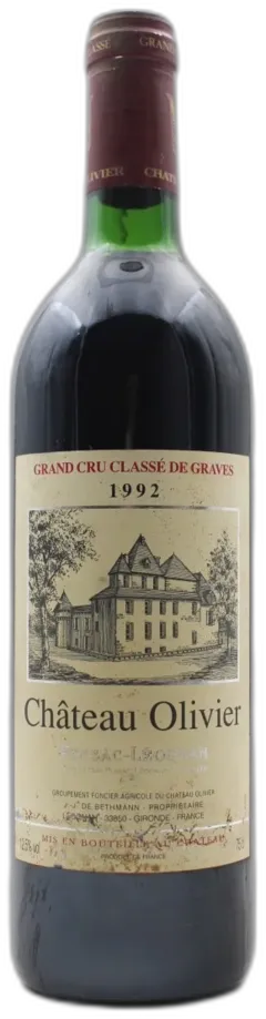 vue du vin Château Olivier