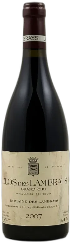 photo du vin Clos des Lambrays Grand Cru Domaine des Lambrays