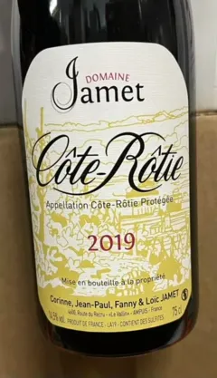 image du vin Côte-Rôtie Jamet