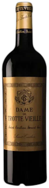 vue du vin Dame de Trotte Vieille Saint-Emilion Grand Cru Rouge