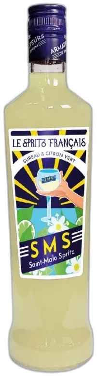 illustration du vin Spritz Français Sms Armateurs de Rhum Sureau Citron Vert