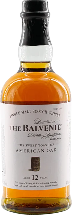 vue du vin The Sweet Toast of American Oak - 12 Ans - Balvenie