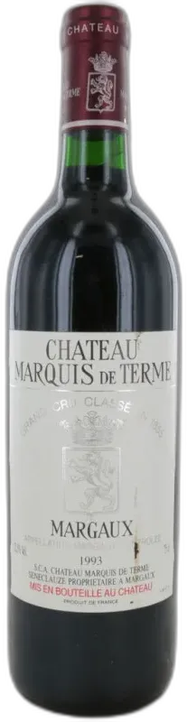 capture du vin Château Marquis de Terme Rouge