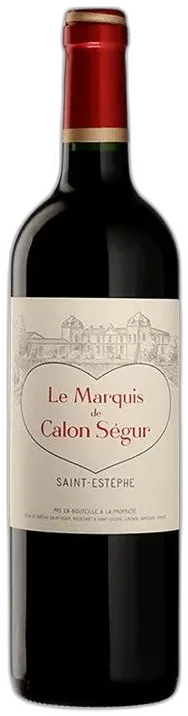 photo du vin le Marquis de Calon Ségur Saint-Estephe Vin de Bordeaux