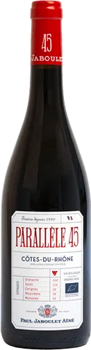 photo du vin Paul Jaboulet "Parallele 45" Côtes du Rhône Rouge Bio