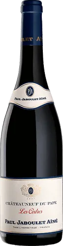 vue du vin Paul Jaboulet "les Cèdres" Chateauneuf-du-Pape Rouge Châteauneuf-du-Pape