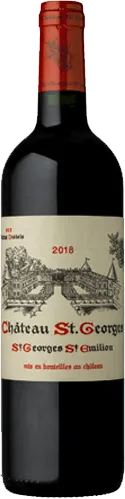 photo du vin Château Saint Georges Côte Pavie