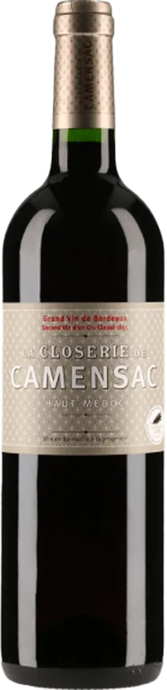 vue du vin la Closerie de Camensac 2017