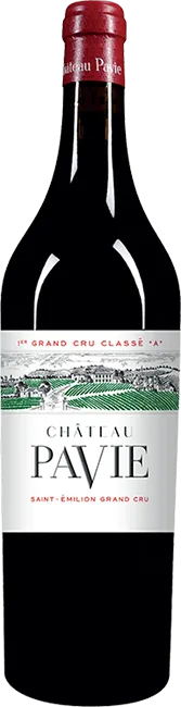 vue du vin Chateau Pavie