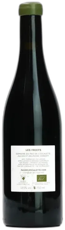 capture du vin Domaine du Pas de l’Escalette les Frieys