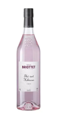 aperçu du vin Liqueur de Thé Vert Hibiscus Briottet