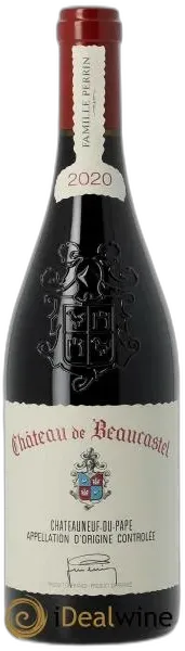 photo du vin Châteauneuf-du-Pape Château de Beaucastel Hommage à Jacques Perrin Famille Perrin