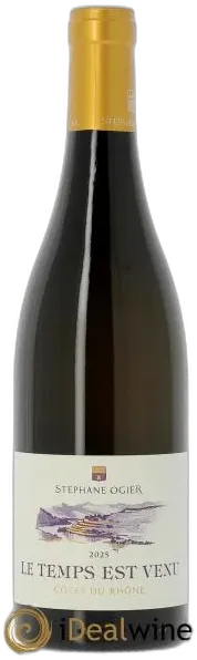 photos du vin le Temps Est Venu Blanc Domaine Stéphane Ogier