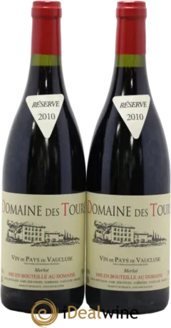 photo du vin Domaine des Tours Merlot
