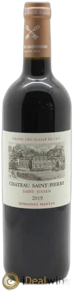 aperçu du vin Saint Pierre
