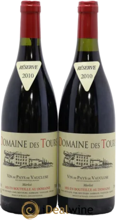 photo du vin Domaine des Tours Merlot