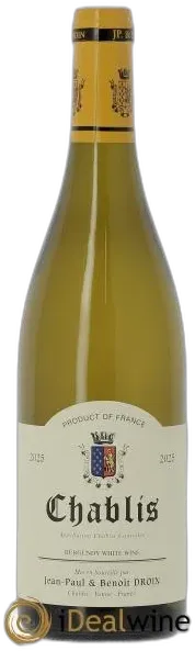 image du vin Jean-Paul & Benoît Droin Grands Vins de Chablis