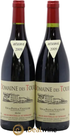 photo du vin Domaine des Tours Merlot
