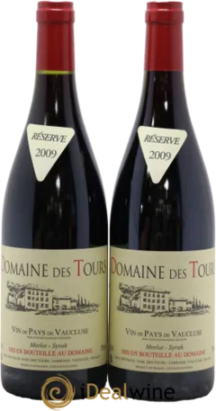 photo du vin Domaine des Tours Merlot-Syrah