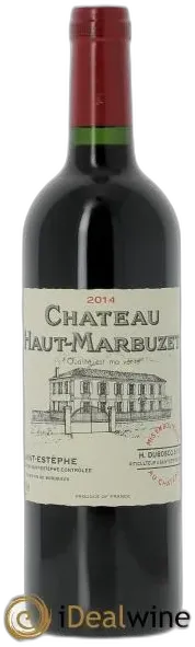 image du vin Château Haut Marbuzet
