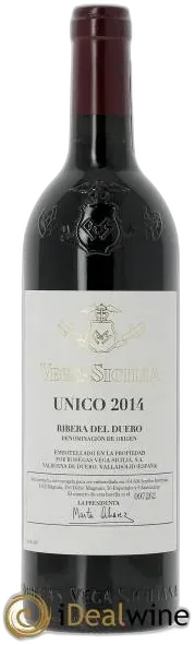 vue du vin Único Vega Sicilia