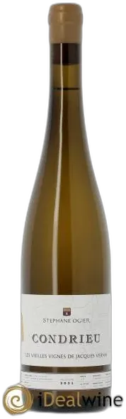 vue du vin la Combe de Malleval Stéphane Ogier Blanc