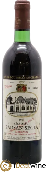 image du vin Château Rauzan Ségla