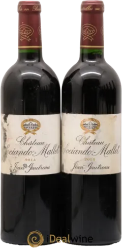 photo du vin Château Sociando-Mallet