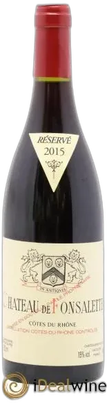 aperçu du vin Château de Fonsalette Emmanuel Reynaud