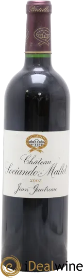 photo du vin Château Sociando-Mallet
