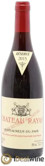 photo du vin Châteauneuf-du-Pape Château Rayas Emmanuel Reynaud