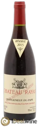 photo du vin Châteauneuf-du-Pape Château Rayas Emmanuel Reynaud