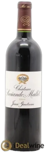 photo du vin Château Sociando-Mallet