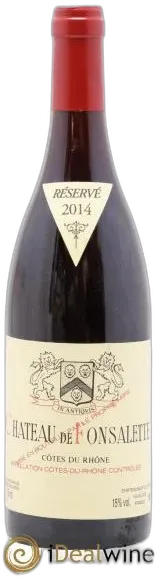 aperçu du vin Château de Fonsalette Emmanuel Reynaud