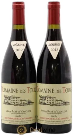 photo du vin Domaine des Tours Merlot