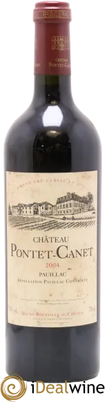 photo du vin Château Pontet-Canet