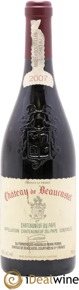 vue du vin Château de Beaucastel Famille Perrin