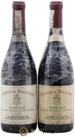 vue du vin Château de Beaucastel Famille Perrin