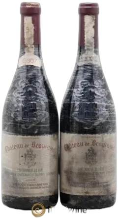 vue du vin Château de Beaucastel Famille Perrin