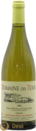 photo du vin Domaine des Tours Blanc