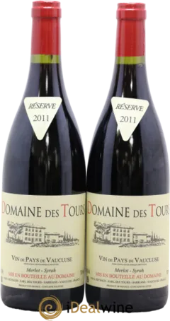 image du vin Domaine des Tours Merlot Syrah