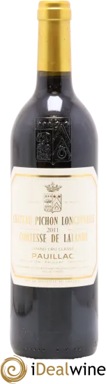 aperçu du vin Château Pichon Longueville Comtesse de Lalande