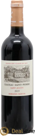 aperçu du vin Saint Pierre