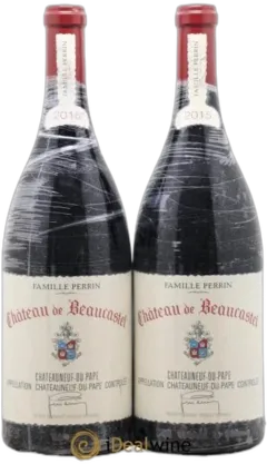 vue du vin Château de Beaucastel Famille Perrin