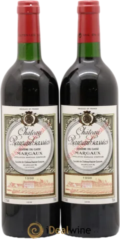 image du vin Rauzan Gassies