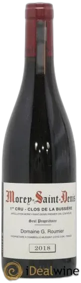 illustration du vin Georges Roumier Clos de la Bussière, Morey-Saint-Denis 1er Cru
