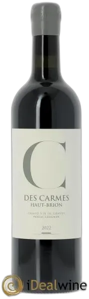 photo du vin Château les Carmes Haut-Brion
