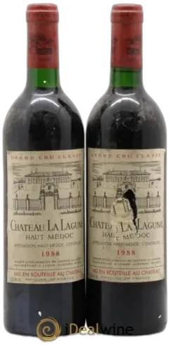 vue du vin Château la Lagune
