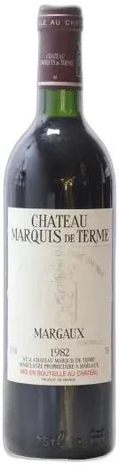 capture du vin Château Marquis de Terme Rouge