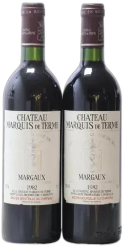 capture du vin Château Marquis de Terme Rouge